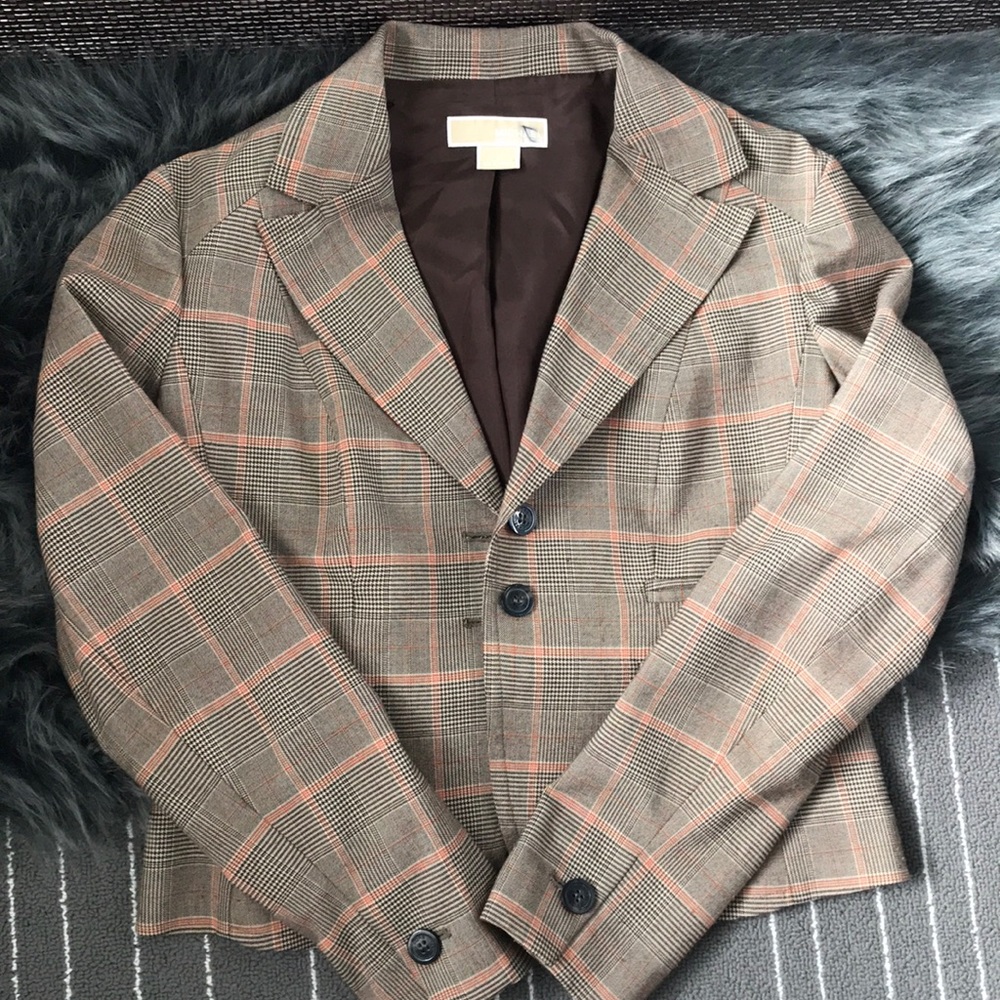 Michael Kors Plaid blazer